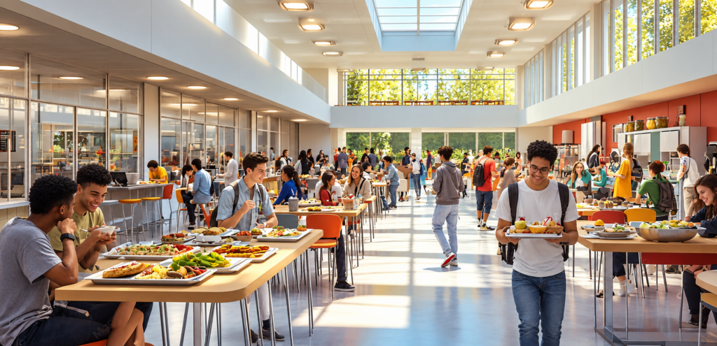 A beautiful dining commons alone does not create community. What matters is how the space is programmed, staffed, measured, and experienced by students every day. David makes the case for moving beyond the traditional cafeteria operating model and treating dining as a mission-critical campus asset, one designed around the Student Clock, Predictable Abundance, and the everyday interactions that help students find their people and want to stay.